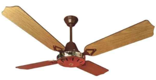 VENTILADOR TECHO ROBLE/DORADO NOVO VENT (4119 ECO ROBLE)