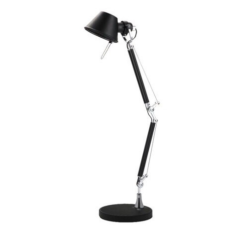 LÁMPARA DE MESA C/LED CALIDO 5W NEGRA FW (HD1366N)