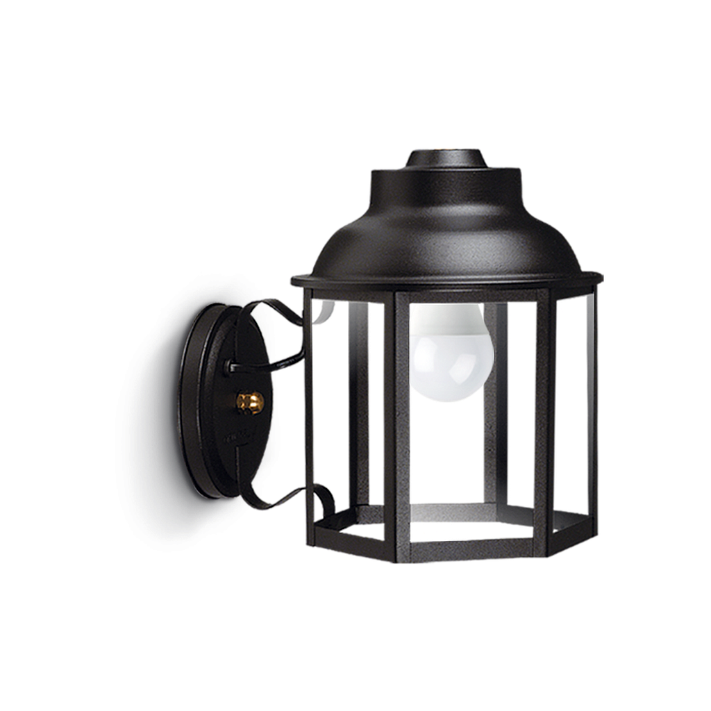 FAROL HEXAGONAL BASE C/CRUZ NEGRO SJ (5530-02)