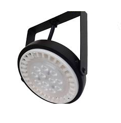 SPOT VINCHA PARA AR111 LED E27 NEGRO C/HORQUILLA RAYE (G6172-02)