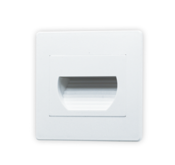 LUMINARIA EXTERIOR DE EMPOTRAR PARA PARED BLANCO TBC  (AL0039)