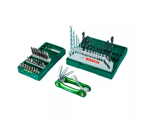 [1105896] SET BOSCH 15 MECHAS + 25 PUNTAS + LLAVERO TORX/ALLEN (2607017333)